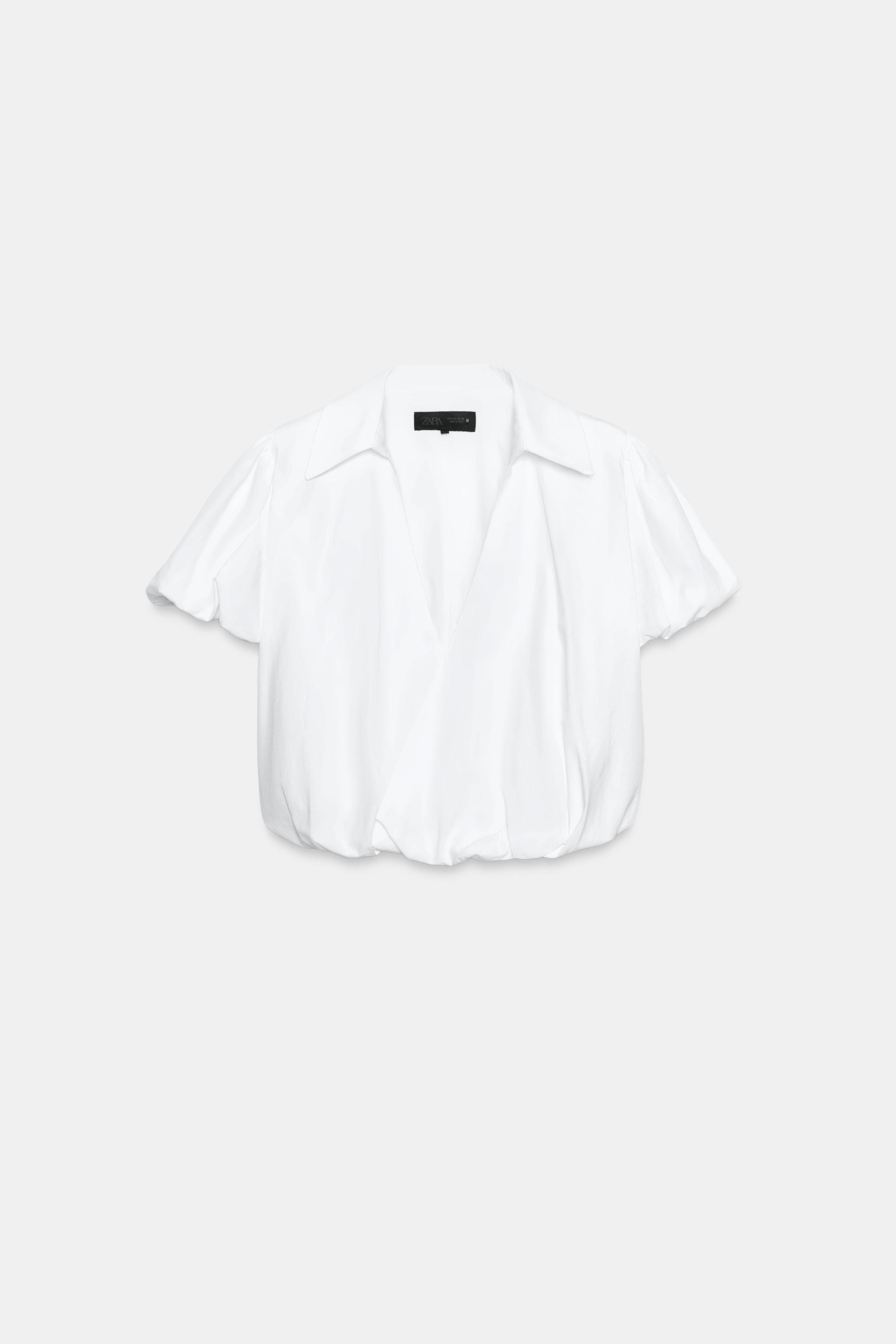 SHORT SLEEVE BALLOON SHIRT